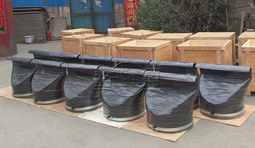 大連市中山區(qū)法蘭式鴨嘴閥發(fā)貨現場